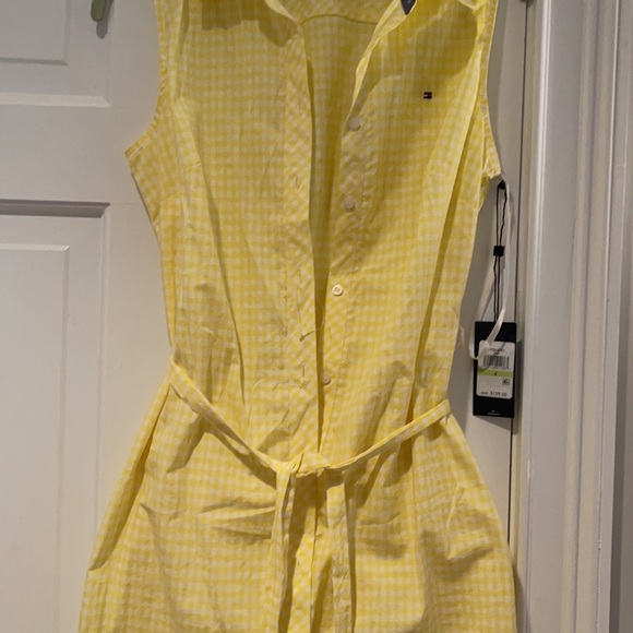 Tommy Hilfiger yellow sundress - Picture 4 of 5